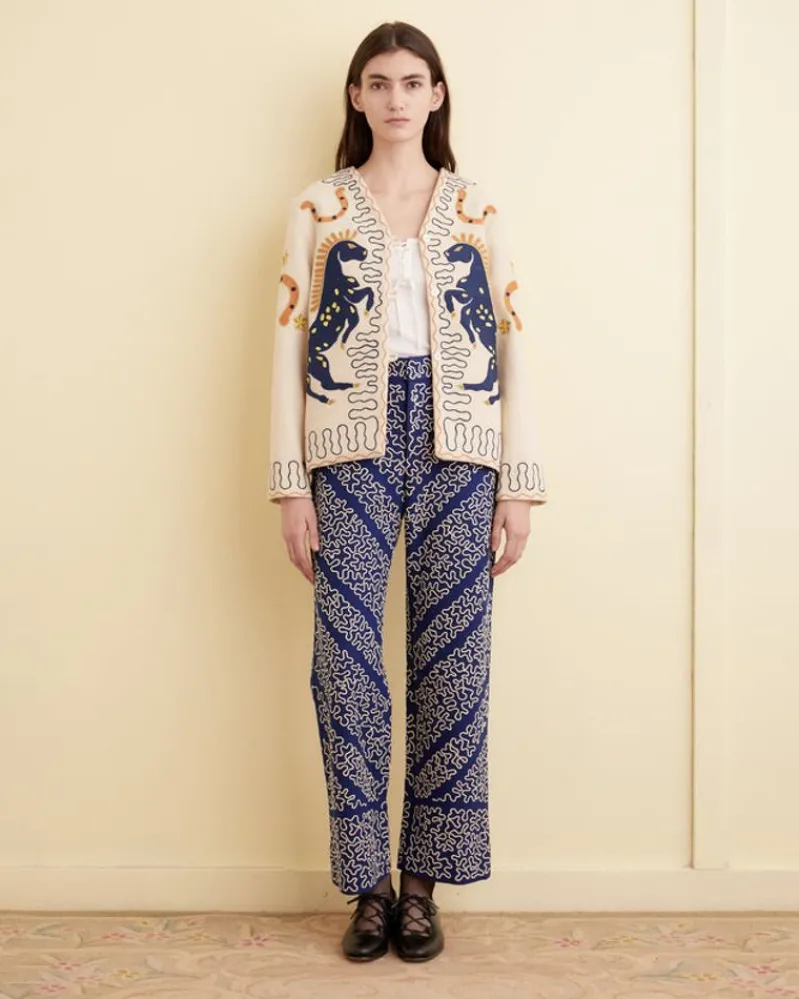 Outerwear<BODE Winter Stallion Jacket Cream