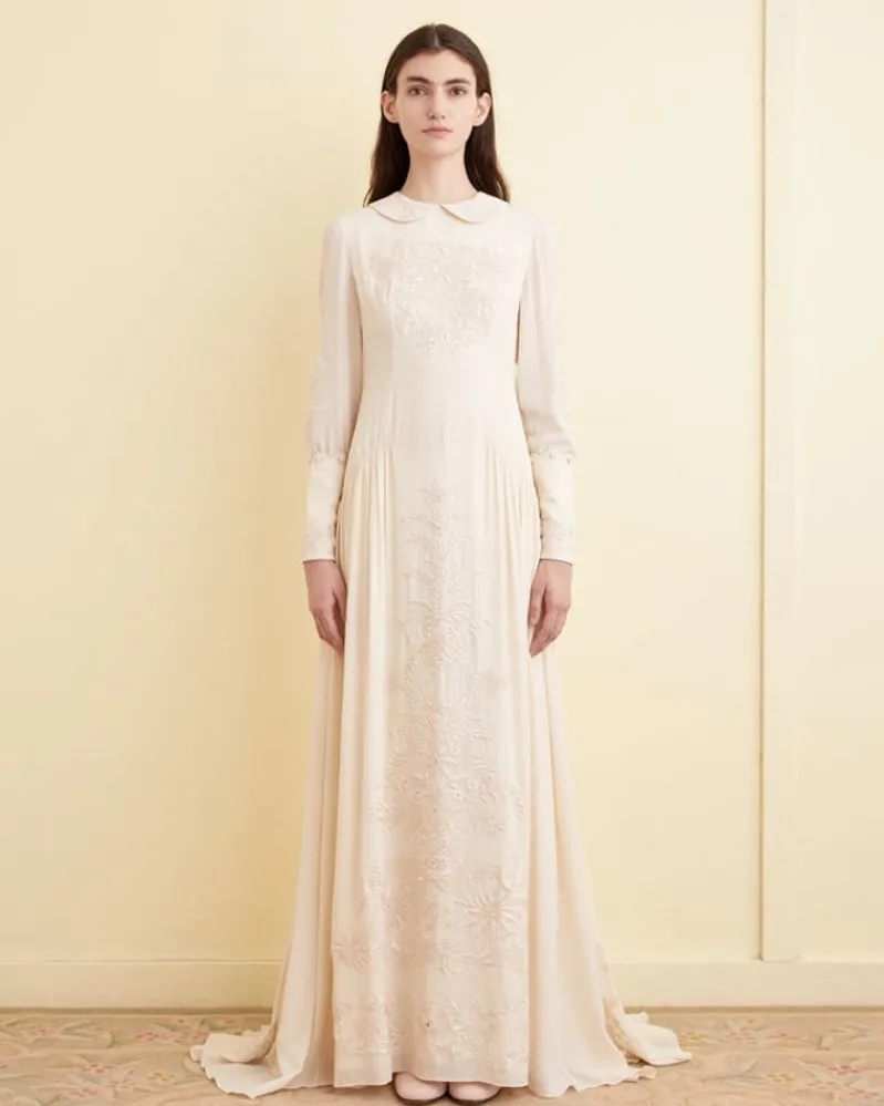 Dresses<BODE Worcester Gown Ivory