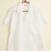 Shirts<BODE Zephyr Cotton Short Sleeve Shirt - Xs White