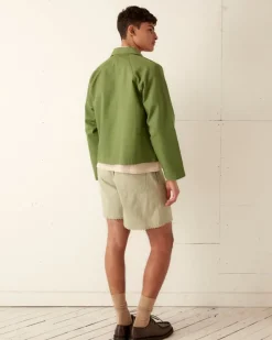 Shorts<BODE Zig-Zag Hem Shorts - Mint